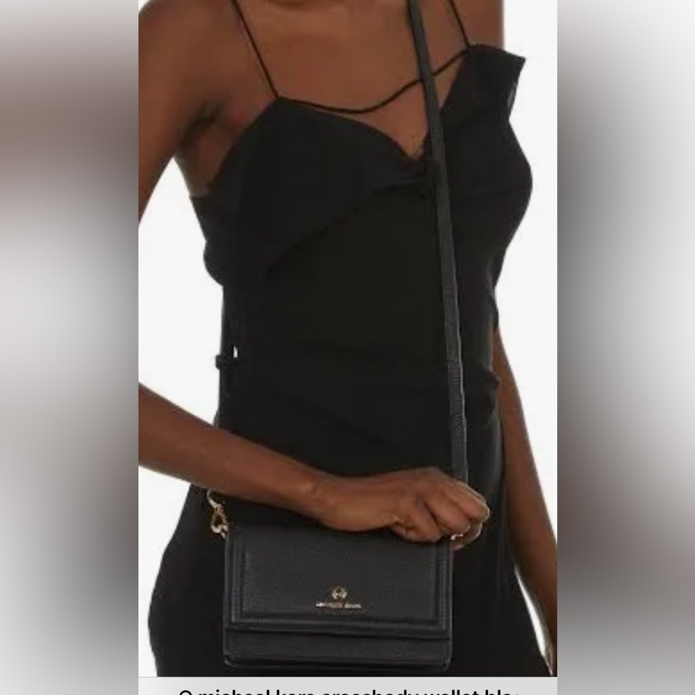 NWTS Michael Kors Crossbody Wallet